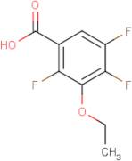 2,4,5-Trifluoro-3-ethoxybenzoic acid