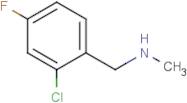 [(2-Chloro-4-fluorophenyl)methyl](methyl)amine