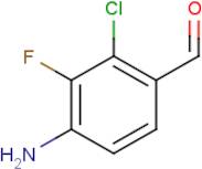 4-Amino-2-chloro-3-fluorobenzaldehyde
