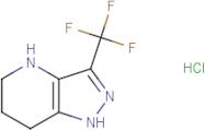 3-(Trifluoromethyl)-4,5,6,7-tetrahydro-1H-pyrazolo[4,3-b]pyridine hydrochloride