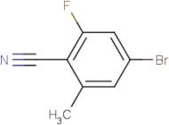 4-Bromo-2-fluoro-6-methylbenzonitrile