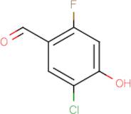 5-Chloro-2-fluoro-4-hydroxybenzaldehyde