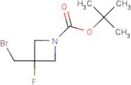 tert-Butyl 3-(bromomethyl)-3-fluoroazetidine-1-carboxylate