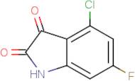 4-Chloro-6-fluoro-1H-indole-2,3-dione