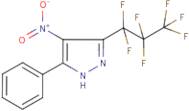 3-(Heptafluoropropyl)-4-nitro-5-phenylpyrazole