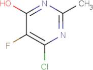 6-Chloro-5-fluoro-2-methylpyrimidin-4-ol