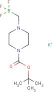 Potassium (piperazin-1-yl)methyltrifluoroborate, N-4 BOC protected