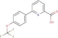 6-(4-Trifluoromethoxyphenyl)picolinic acid