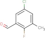 5-Chloro-2-fluoro-3-methylbenzaldehyde