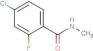 4-Chloro-2-fluoro-N-methylbenzamide