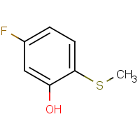 5-Fluoro-2-(methylthio)phenol