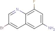 3-Bromo-8-fluoroquinolin-6-amine