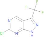 6-Chloro-3-(trifluoromethyl)-1H-pyrazolo[3,4-d]pyrimidine