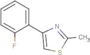 4-(2-Fluorophenyl)-2-methylthiazole