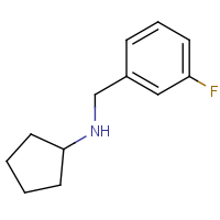 N-[(3-Fluorophenyl)methyl]cyclopentanamine