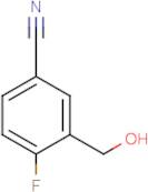 4-Fluoro-3-(hydroxymethyl)benzonitrile