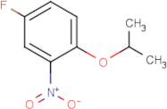 4-Fluoro-1-isopropoxy-2-nitrobenzene