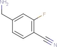 4-(Aminomethyl)-2-fluorobenzonitrile