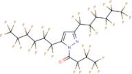 3,5-Bis(perfluoro-1-hexyl)-1-(heptafluorobutyl)-1H-pyrazole