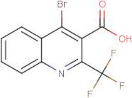 4-Bromo-2-(trifluoromethyl)quinoline-3-carboxylic acid