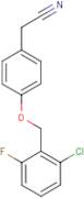 4-[(2-Chloro-6-fluorobenzyl)oxy]phenylacetonitrile