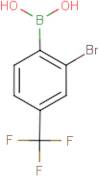 2-Bromo-4-(trifluoromethyl)benzeneboronic acid