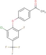 4'-[2-Chloro-6-fluoro-4-(trifluoromethyl)phenoxy]acetophenone