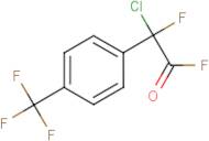 2-Chloro-2-fluoro-2-[4-(trifluoromethyl)phenyl]acetyl fluoride