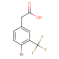 4-Bromo-3-(trifluoromethyl)phenylacetic acid