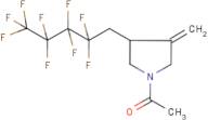 N-Acetyl-3-methylene-4-(1H,1H-nonafluoropentyl)pyrrolidine