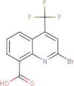 2-Bromo-4-(trifluoromethyl)quinoline-8-carboxylic acid