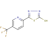 5-[5-(Trifluoromethyl)pyrid-2-yl]-1,3,4-thiadiazole-2-thiol