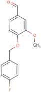 4-[(4-Fluorobenzyl)oxy]-3-methoxybenzaldehyde