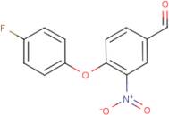 4-(4-Fluorophenoxy)-3-nitrobenzaldehyde
