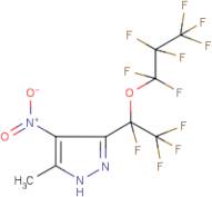 3-[Tetrafluoro-1-(heptafluoropropoxy)ethyl]-5-methyl-4-(nitro)pyrazole