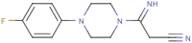 3-[4-(4-Fluorophenyl)piperazin-1-yl]-3-iminopropionitrile
