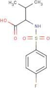 2-(4-Fluorobenzenesulphamido)-3-methylbutyric acid