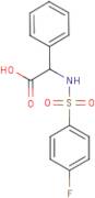 2-(4-Fluorobenzenesulphamido)-2-phenylacetic acid