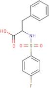 2-(4-Fluorophenylsulphamido)-3-phenylpropanoic acid