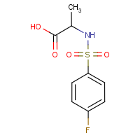 2-(4-Fluorobenzenesulphamido)propanoic acid