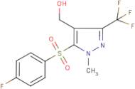 5-(4-Fluorobenzenesulphonyl)-4-(hydroxymethyl)-1-methyl-3-(trifluoromethyl)-1H-pyrazole