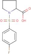 1-(4-Fluorobenzenesulphonyl)pyrrolidine-2-carboxylic acid