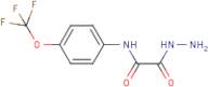 Oxalic monohydrazide mono(4-trifluoromethoxy)anilide