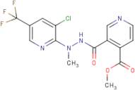 Methyl 3-{[2-[3-chloro-5-(trifluoromethyl)pyridin-2-yl]-2-methylhydrazino]carbonyl}isonicotinate