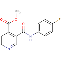 Methyl 3-[4-(fluoroanilino)carbonyl]isonicotinate