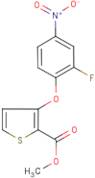 Methyl 3-(2-fluoro-4-nitrophenoxy)thiophene-2-carboxylate