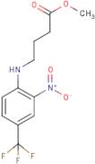 Methyl 4-[2-nitro-4-(trifluoromethyl)anilino]butyrate