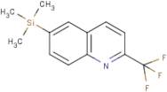 2-(Trifluoromethyl)-6-(trimethylsilyl)quinoline