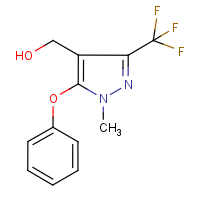 4-(Hydroxymethyl)-1-methyl-5-phenoxy-3-(trifluoromethyl)-1H-pyrazole