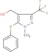 1-Methyl-5-(phenylthio)-3-(trifluoromethyl)-1H-pyrazol-4-ylmethanol